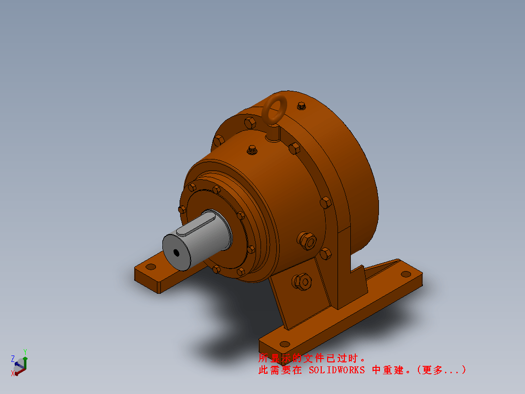 BWY型（单级）减速电机[BWY2-43-Y2.2-4P-M1-180°-3]_BWY型(单级)