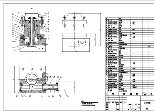 数控旋压机床机械结构设计CAD+说明书缩略图