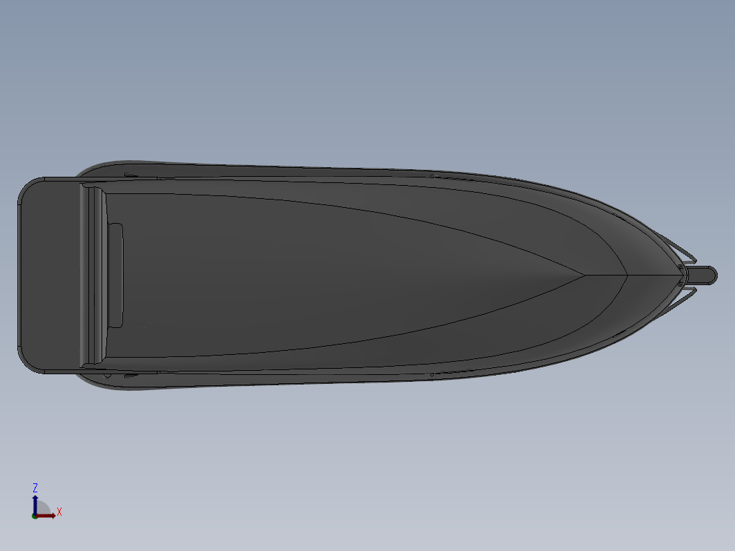 25-ft小游艇模型