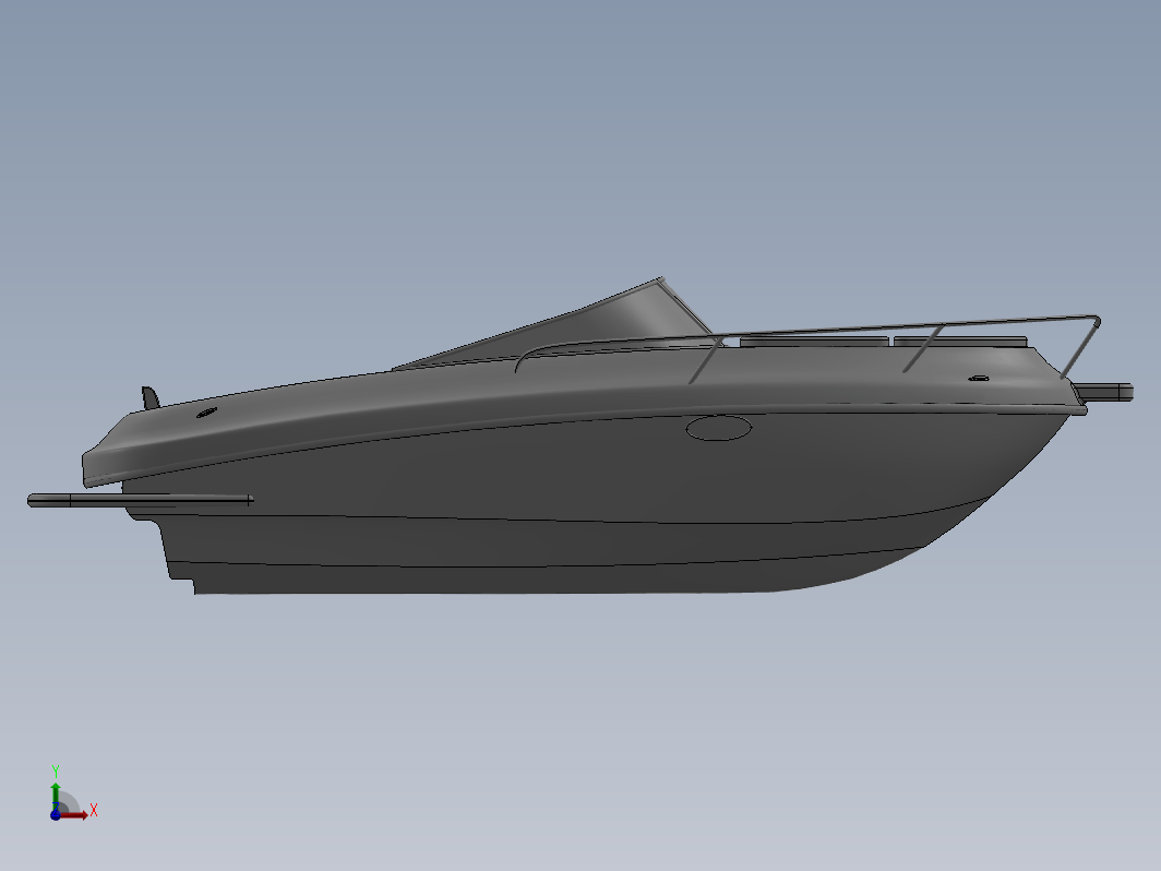 25-ft小游艇模型