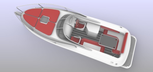 25-ft小游艇模型缩略图