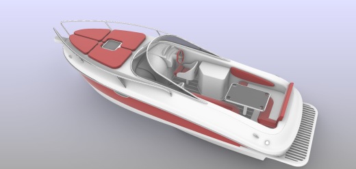 25-ft小游艇模型缩略图