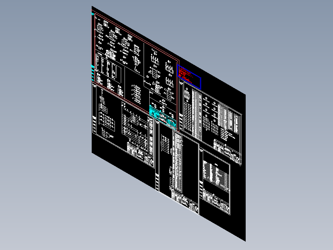 变压器柜控制原理图