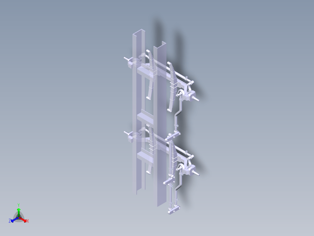 某货车双前桥转向系统优化设计三维CatiaV5R20带参+CAD+说明书