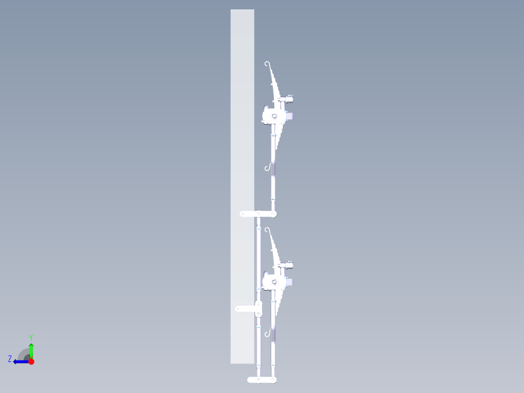 某货车双前桥转向系统优化设计三维CatiaV5R20带参+CAD+说明书