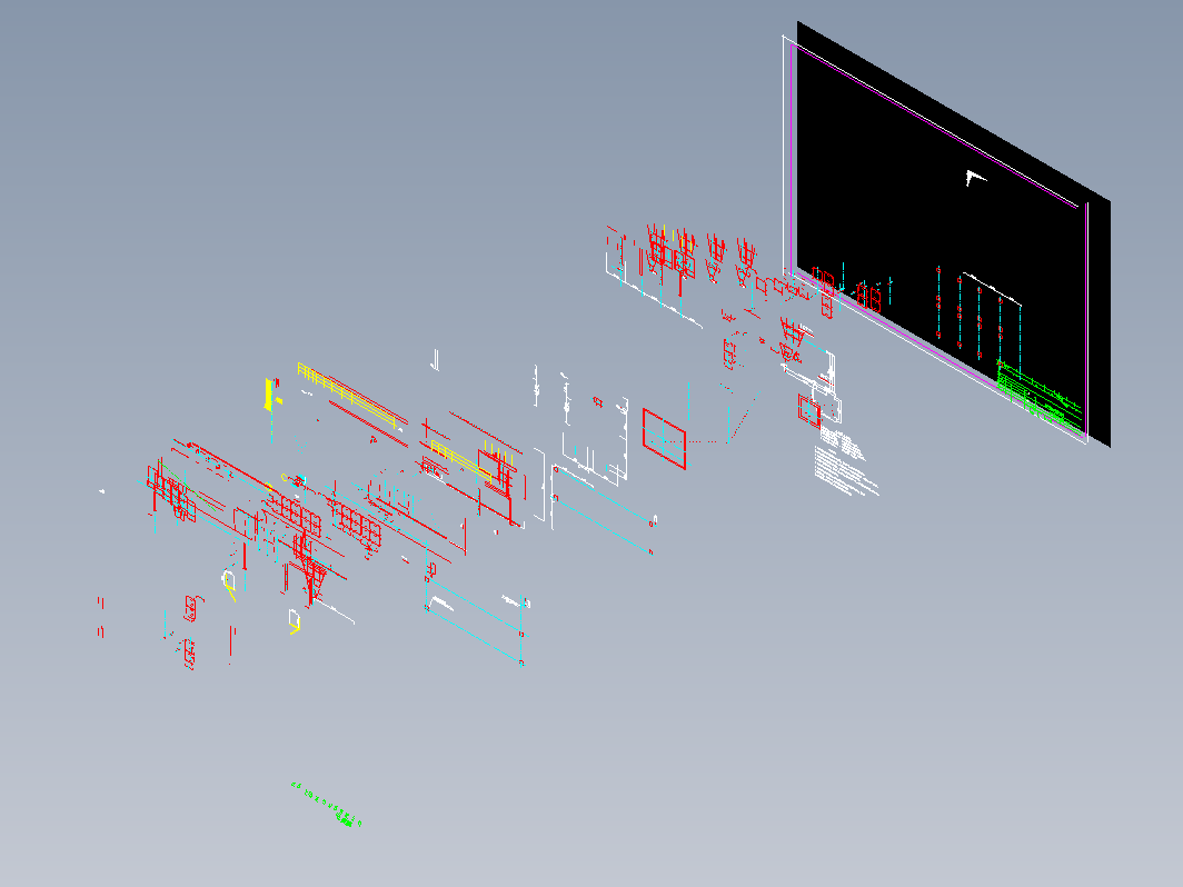 煤磨除尘器PPW96-2X10M图纸