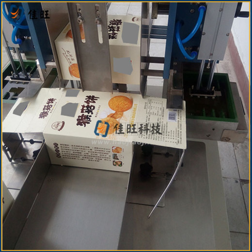 半自动热熔胶粘合机，纸盒涂胶封盖设备缩略图