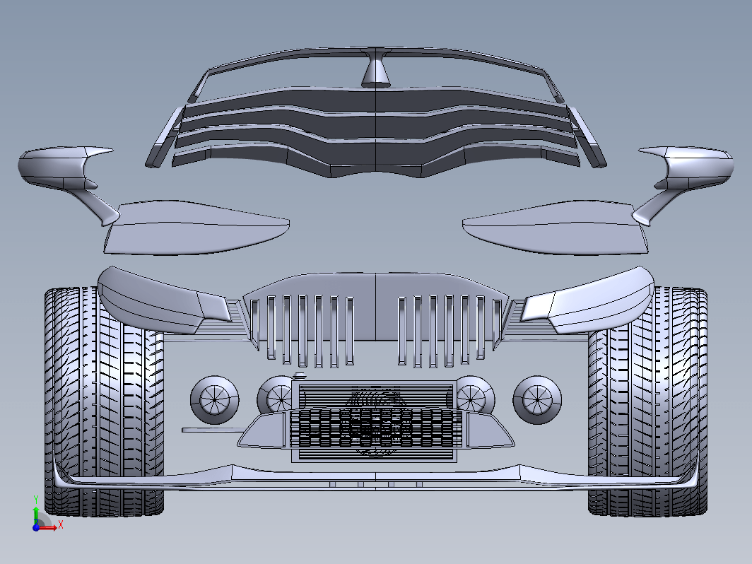 Car Modelling汽车造型