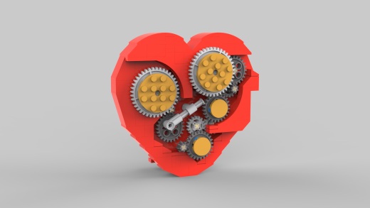 lego-technic跃动的红心玩具模型缩略图
