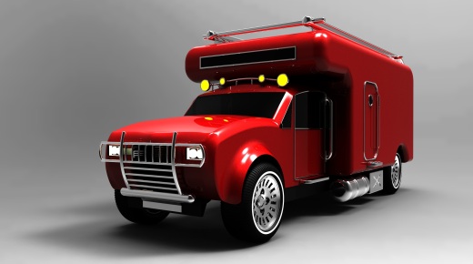 卡车Camper造型设计缩略图
