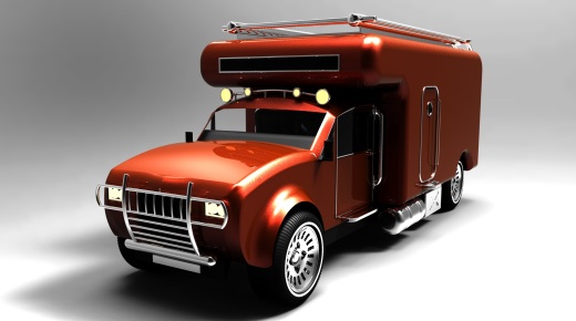 卡车Camper造型设计缩略图