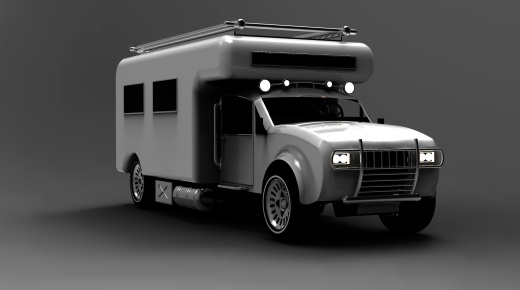 卡车Camper造型设计缩略图