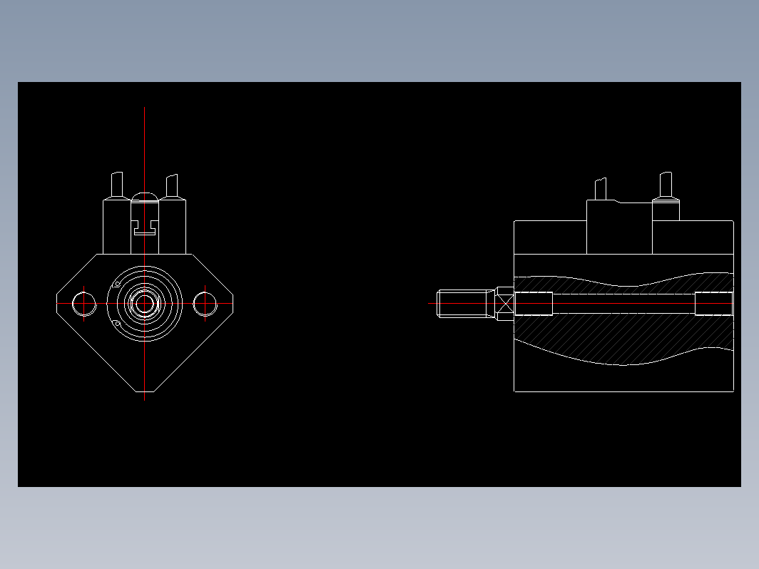 气缸 CDQ2A12外