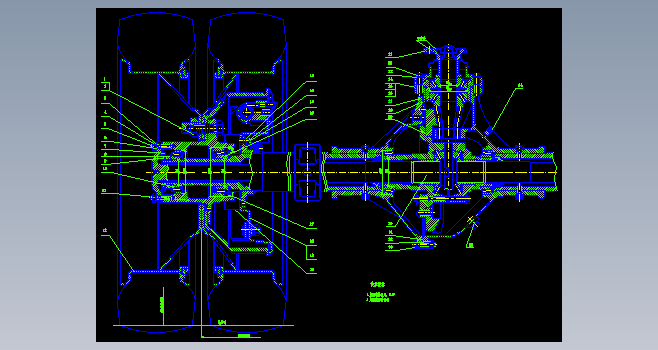 轻型货车驱动桥设计CAD+说明书