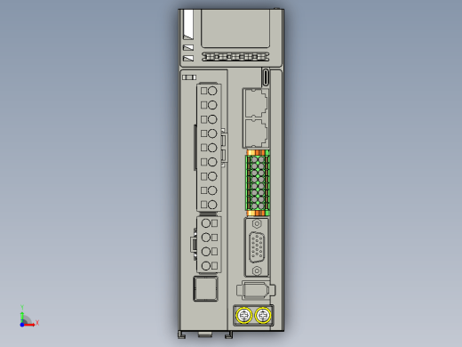标准型伺服驱动器01052558-WXSTEP_B00（整机3D模型）缩略图