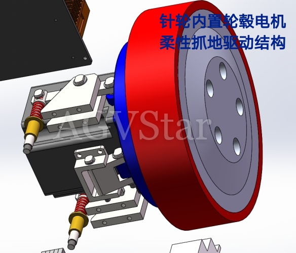 针轮内置轮毂AGV