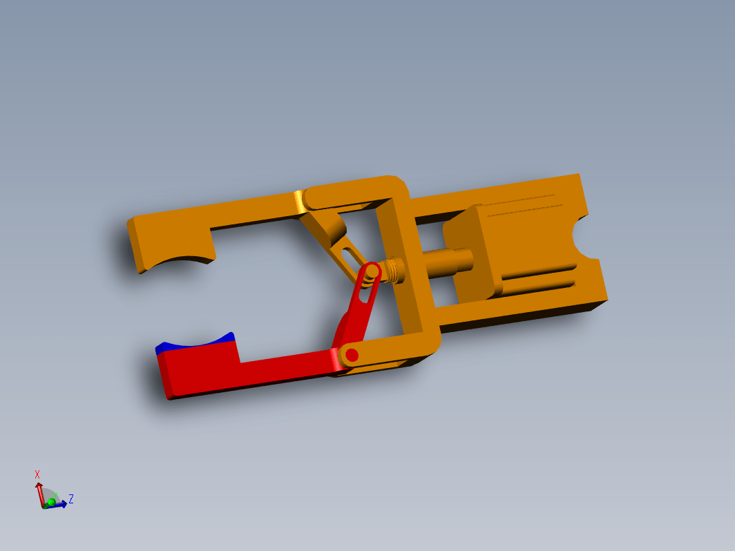 夹爪，采摘手，solidworks格式