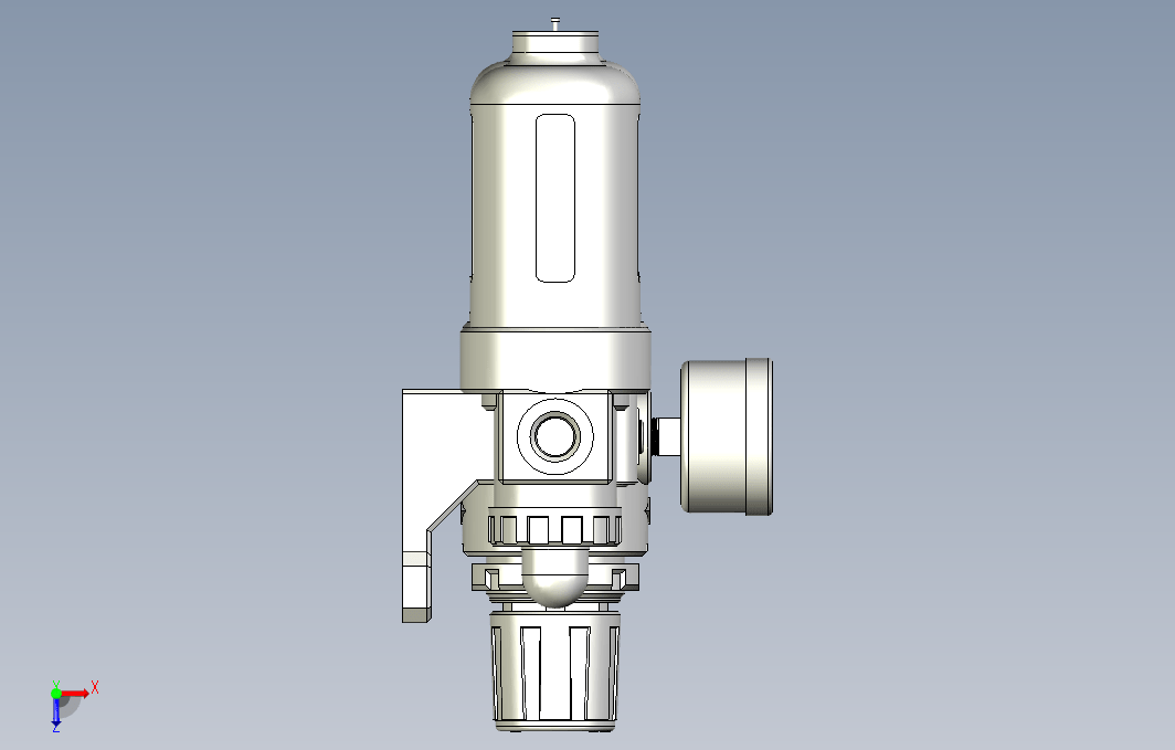 气源处理元件三点式组合3D-AFC-150-H-BG系列