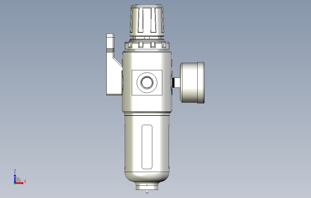 气源处理元件三点式组合3D-AFC-150-H-BG系列