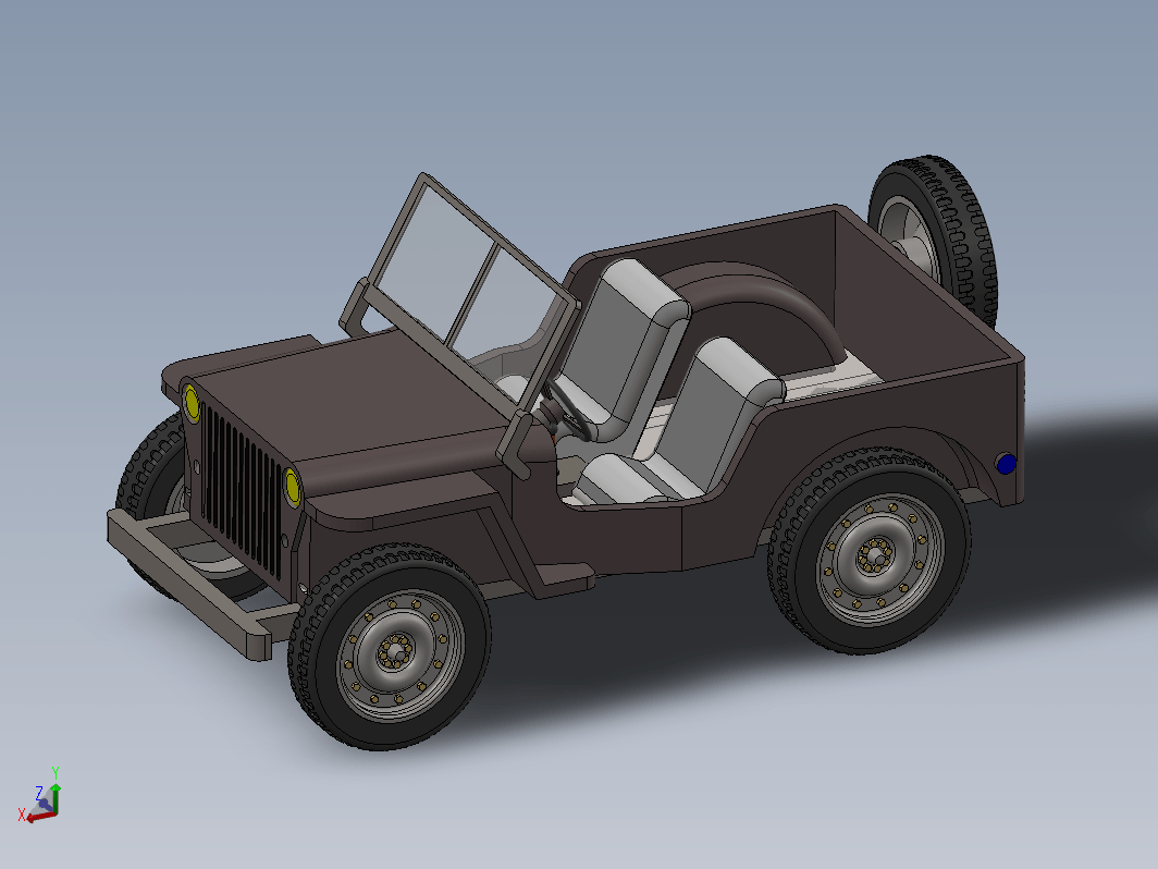 简易吉普车 Jeep project