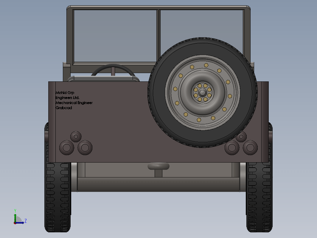 简易吉普车 Jeep project