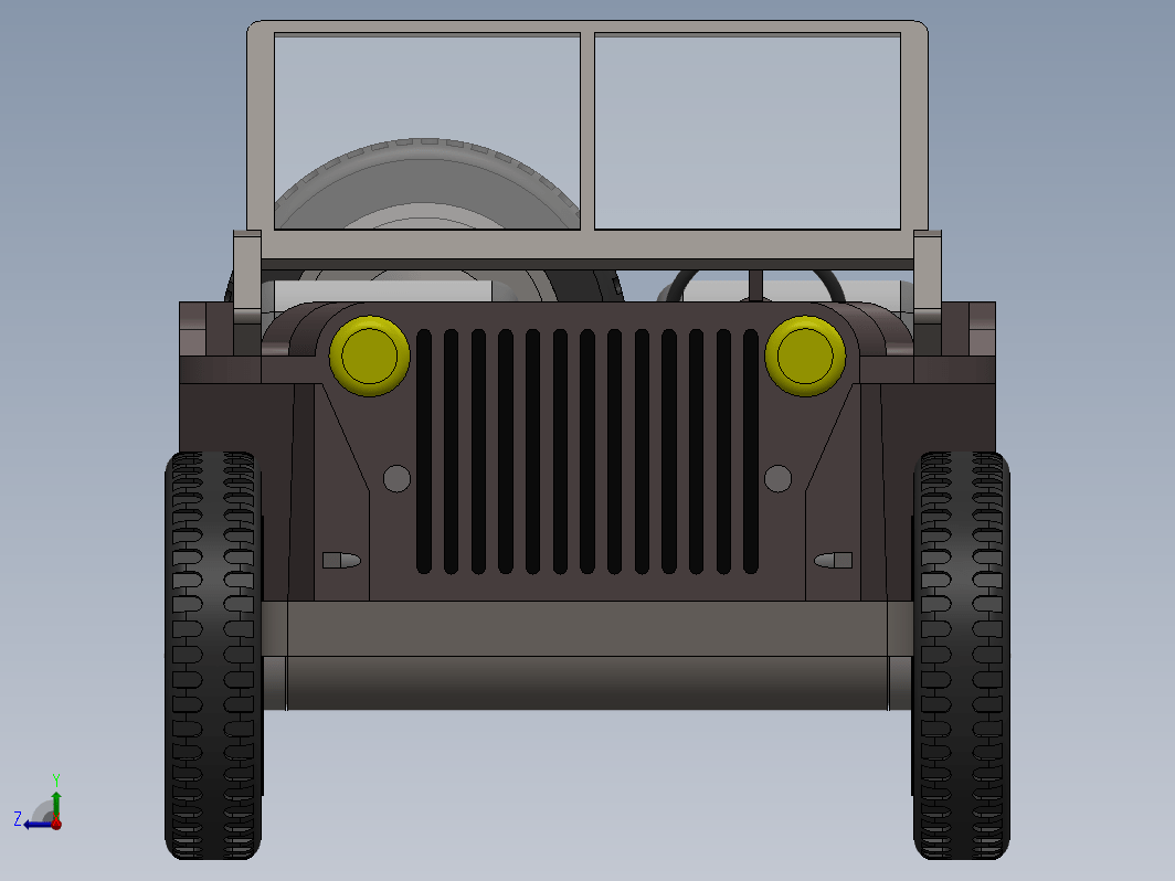 简易吉普车 Jeep project