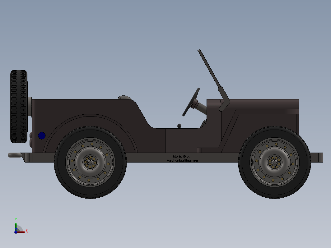 简易吉普车 Jeep project