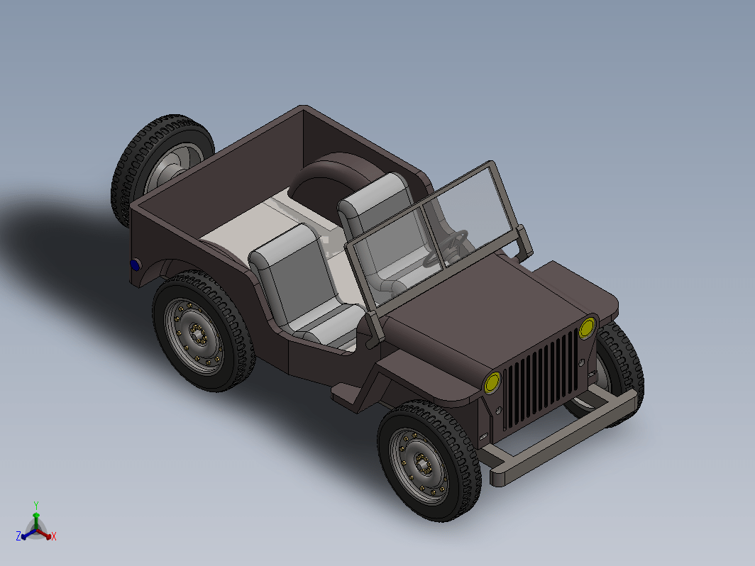 简易吉普车 Jeep project