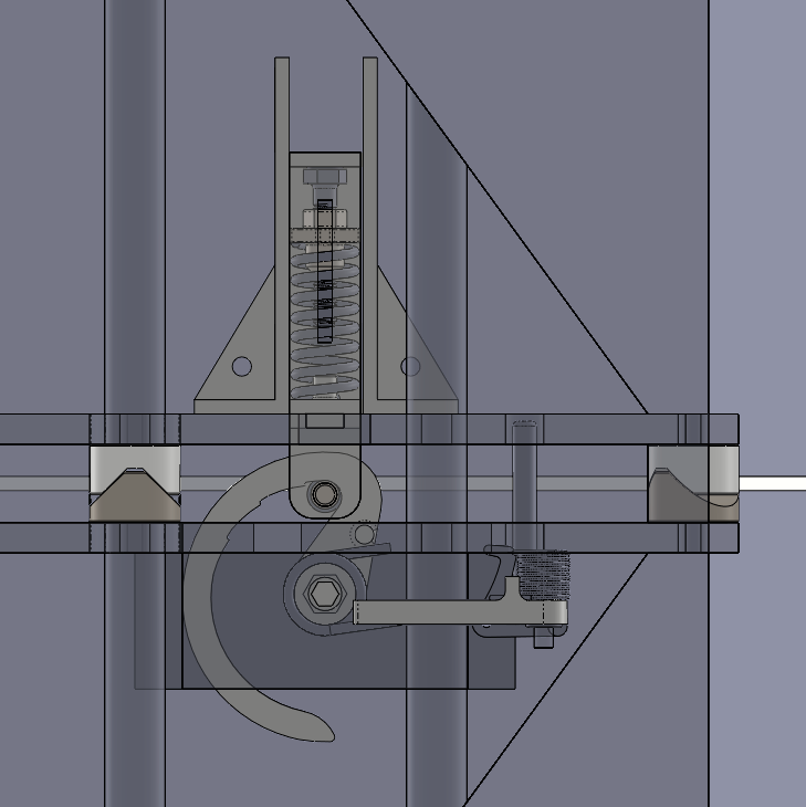 螺旋圈锁是一种纯弹簧机械机构