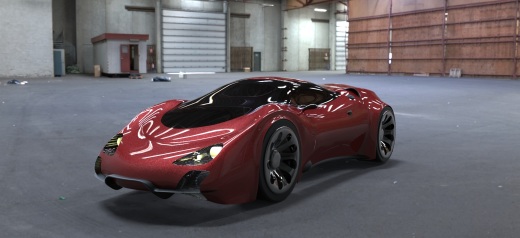 迈凯轮 Mclaren alligator跑车设计缩略图