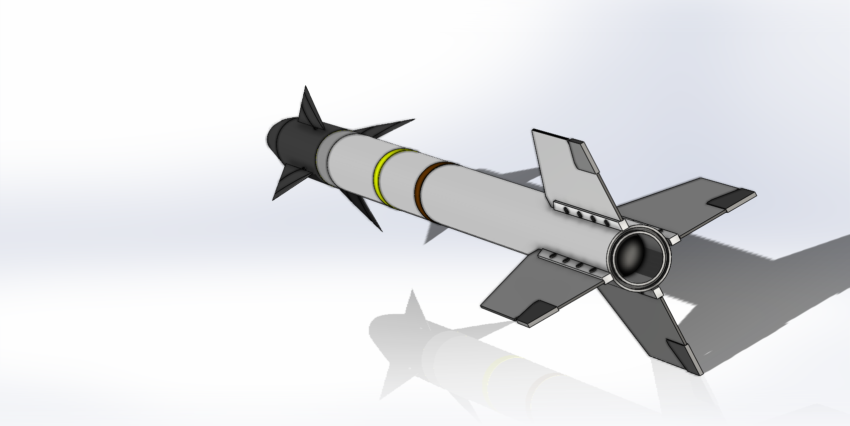 Aim-9 E“响尾蛇”红外寻的空对空导弹