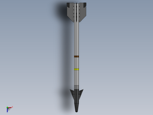 Aim-9 E“响尾蛇”红外寻的空对空导弹缩略图