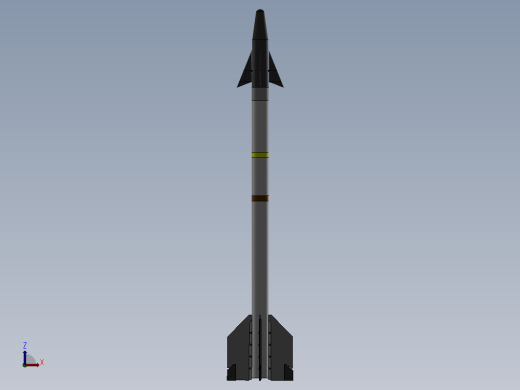 Aim-9 E“响尾蛇”红外寻的空对空导弹缩略图