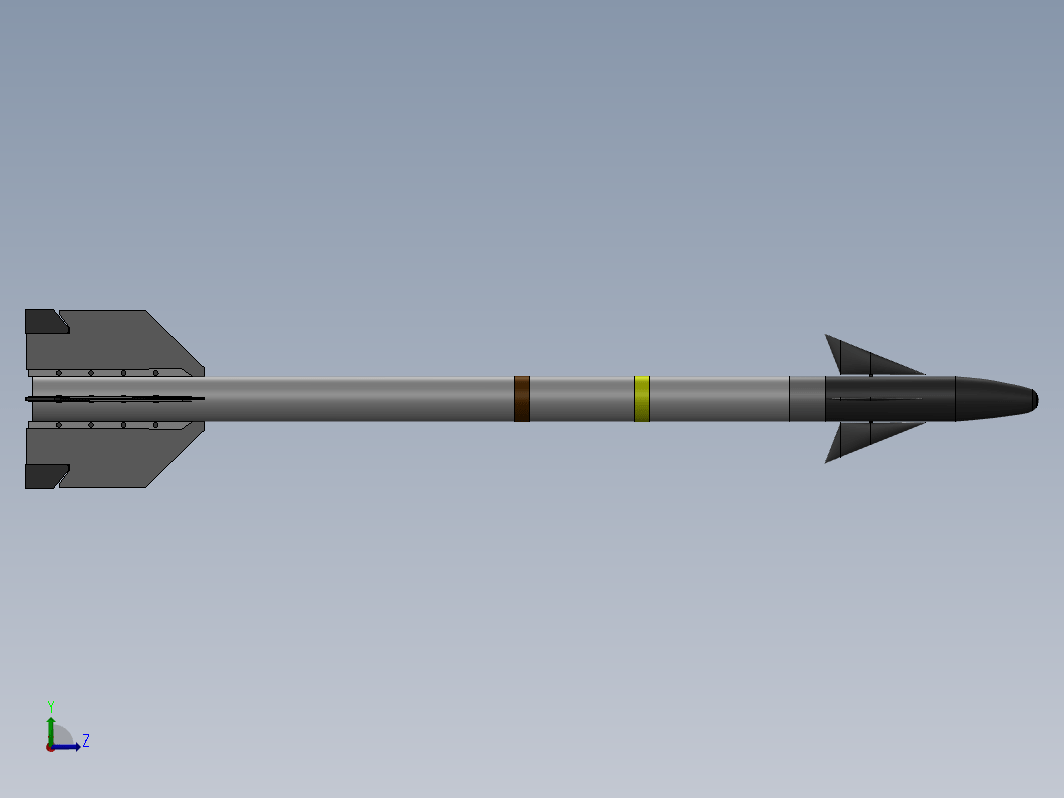 Aim-9 E“响尾蛇”红外寻的空对空导弹