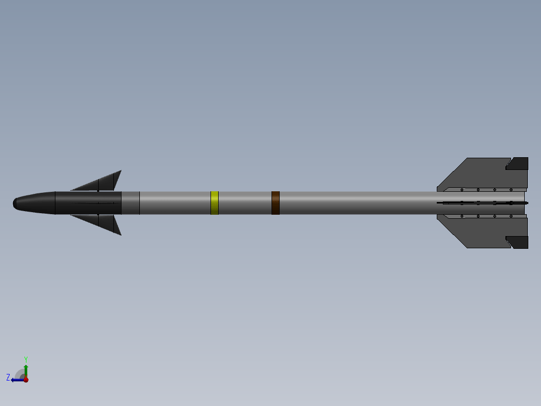 Aim-9 E“响尾蛇”红外寻的空对空导弹