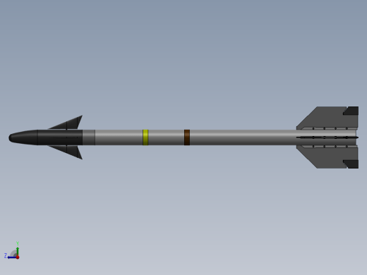 Aim-9 E“响尾蛇”红外寻的空对空导弹缩略图