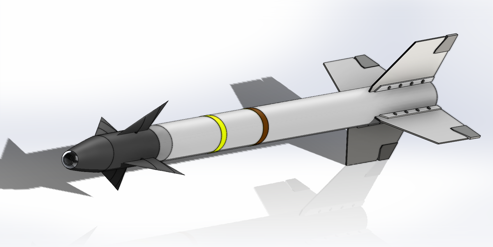 Aim-9 E“响尾蛇”红外寻的空对空导弹