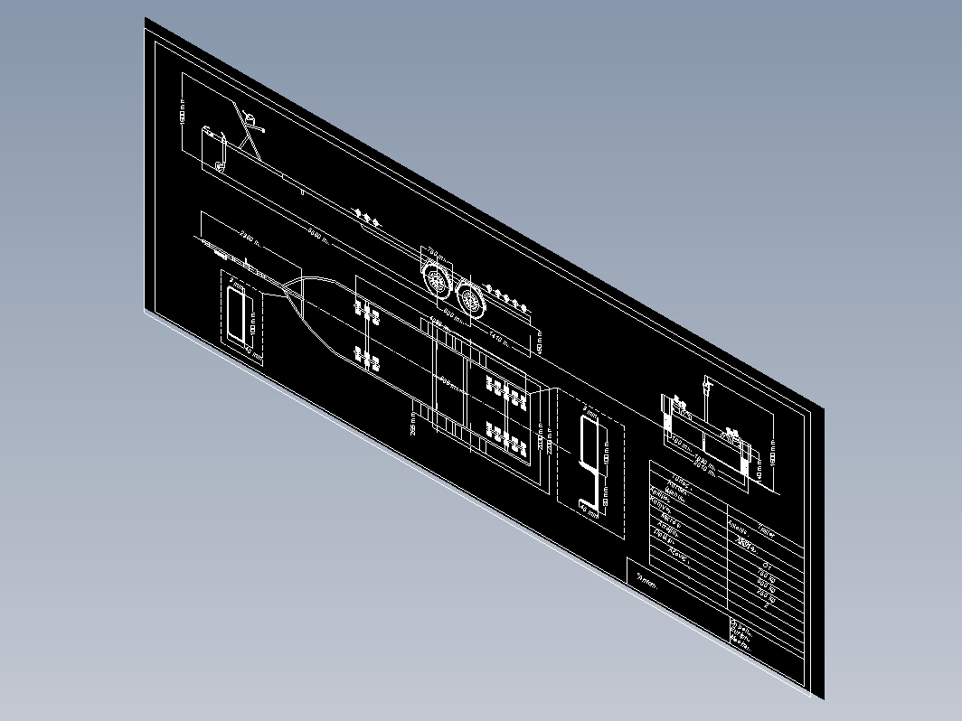 船拖车模板2D