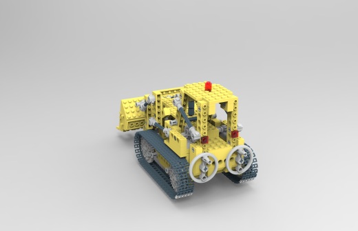 推土机拼装模型 Bulldozer缩略图