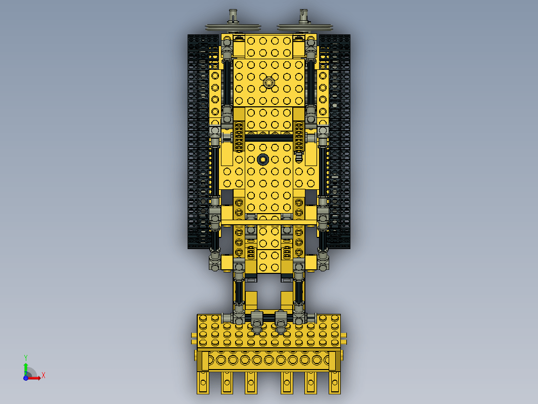 推土机拼装模型 Bulldozer