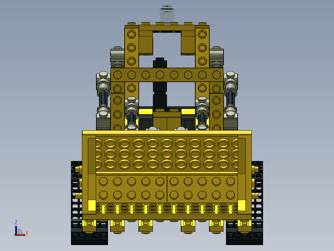 推土机拼装模型 Bulldozer