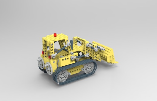 推土机拼装模型 Bulldozer缩略图