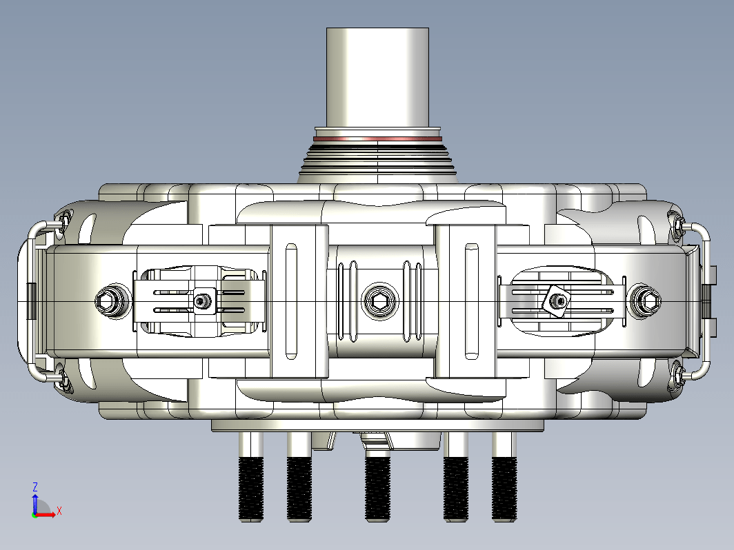 ccb复合陶瓷制动器模型3D图纸 CATIA设计 附STP IGS