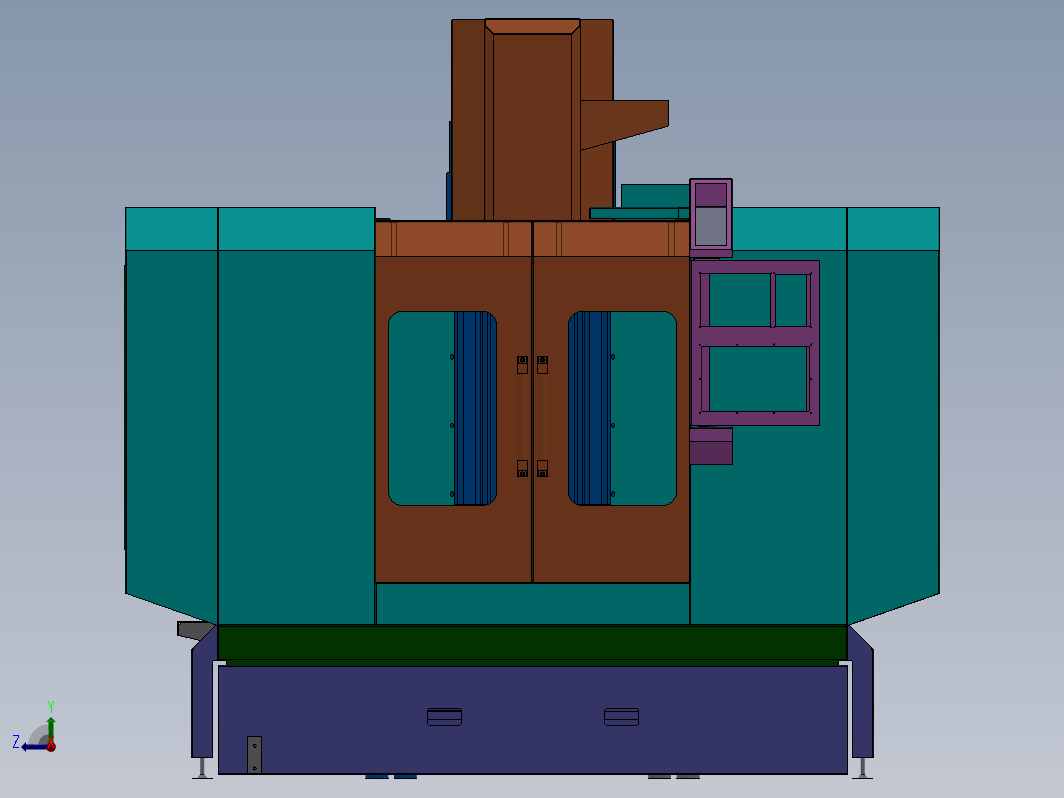 立式加工中心1100X900