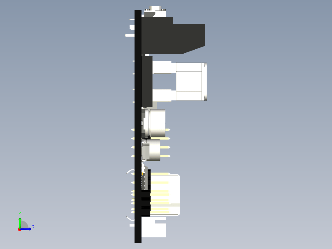 电路板 主板 fysetc-e4-3d-printer-controller STP