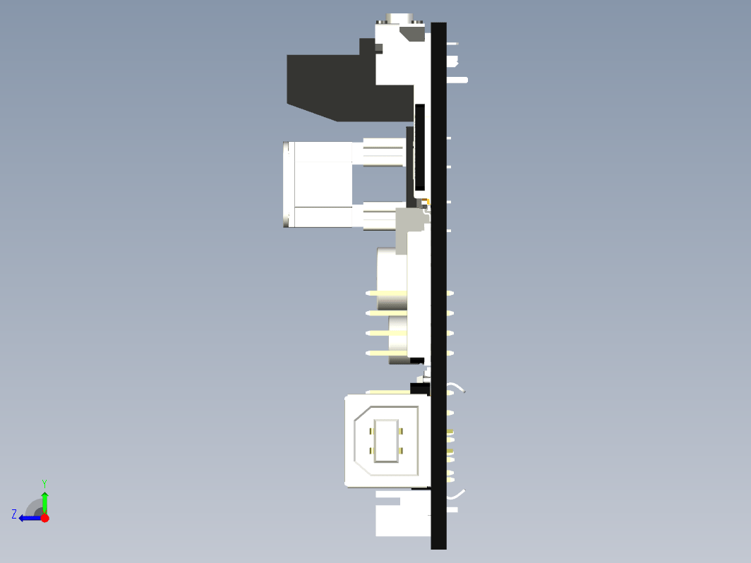 电路板 主板 fysetc-e4-3d-printer-controller STP