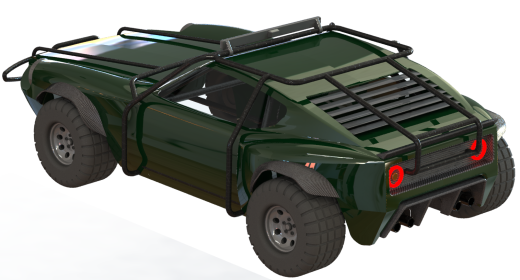 仿250z越野车造型缩略图