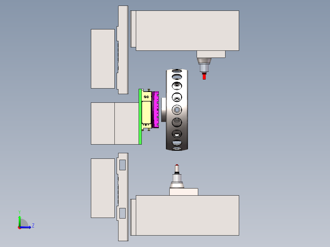 C1800轮毂夹具组装图