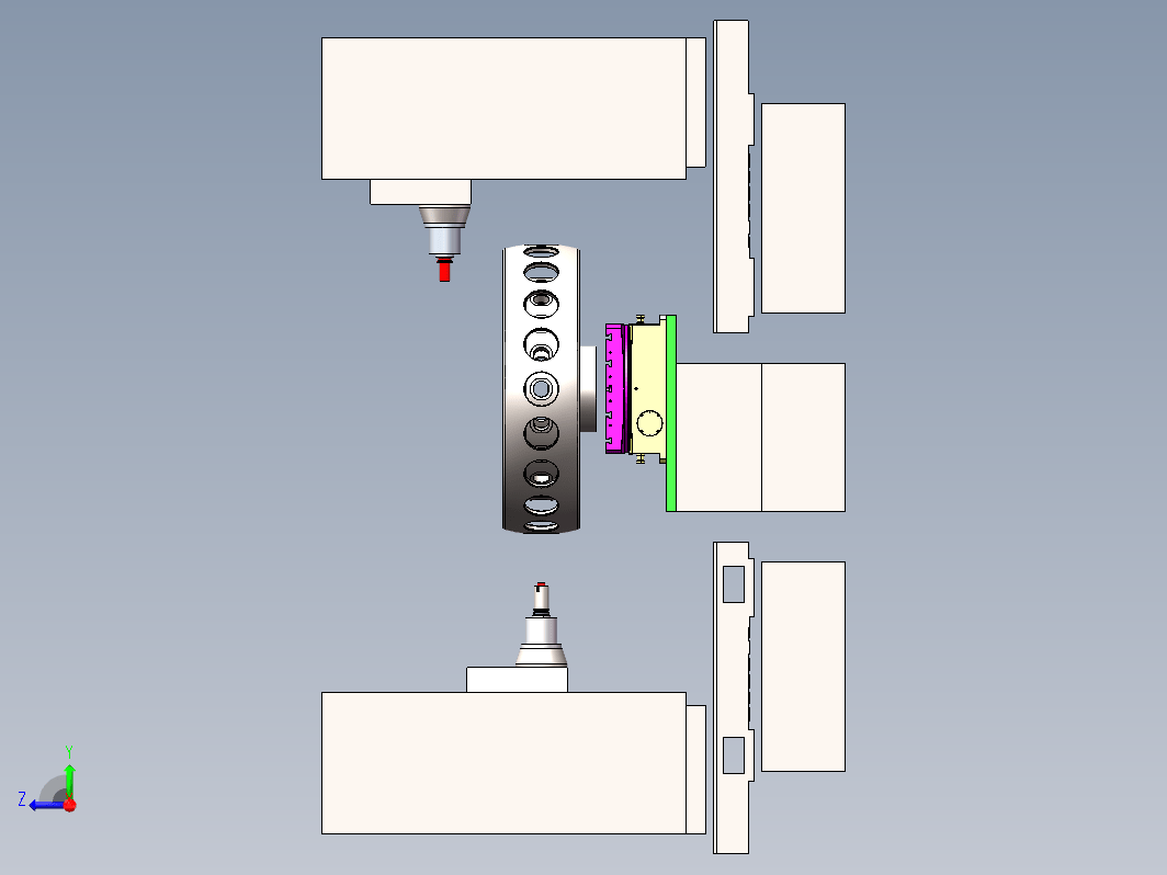 C1800轮毂夹具组装图