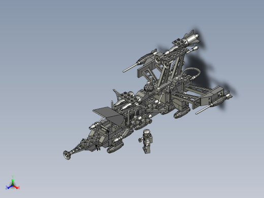 Lego set 6780玩具战机拼装模型缩略图